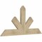 Ekena Millwork Saratoga Rough Sawn Timber Gable Bracket, Douglas Fir, 60"W x 30"H x 2"D x 6"F, 12/12 Pitch GBW060X30X0206SAR00RDF - alternate 3